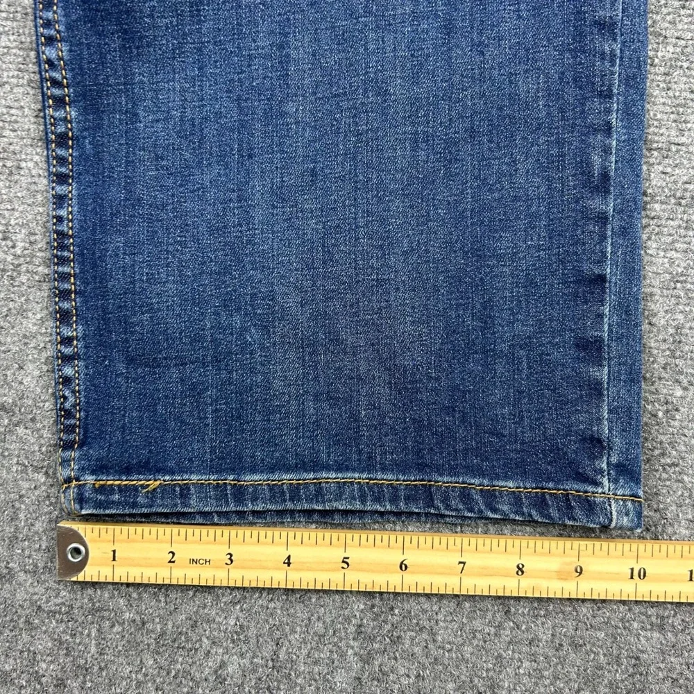 Levi's 559 Relaxed Straight Jeans Men 50x34 Dark Wash Stretch Blue Denim Pants